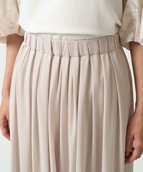 GEORGES RECH / ジョルジュ・レッシュ ロング・マキシ丈スカート | シアーストライプスカート | 詳細6