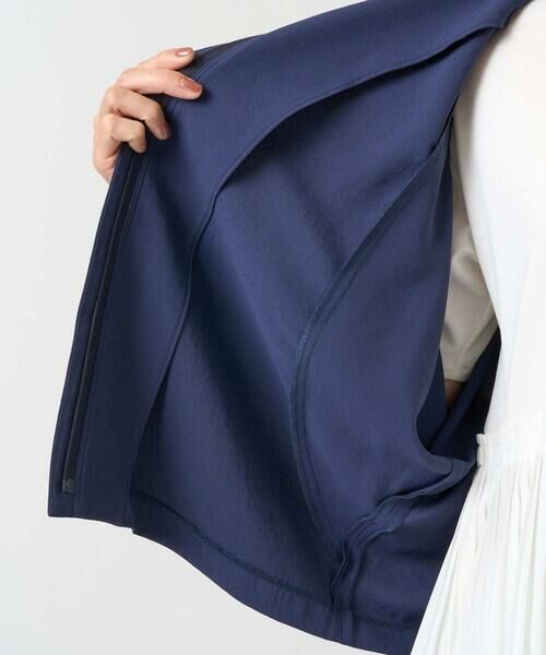 GEORGES RECH / ジョルジュ・レッシュ ノーカラージャケット | [接触冷感/吸水速乾]ドルマンスリーブノーカラージャケット | 詳細13