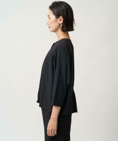 GEORGES RECH / ジョルジュ・レッシュ ノーカラージャケット | [接触冷感/吸水速乾]ドルマンスリーブノーカラージャケット | 詳細5
