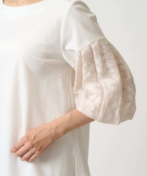 GEORGES RECH / ジョルジュ・レッシュ カットソー | ジャカードバルーンスリーブカットソー | 詳細9