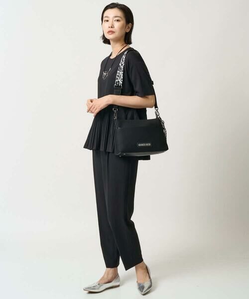 GEORGES RECH / ジョルジュ・レッシュ その他パンツ | [接触冷感/吸水速乾]ジョーゼットテーパードパンツ | 詳細15