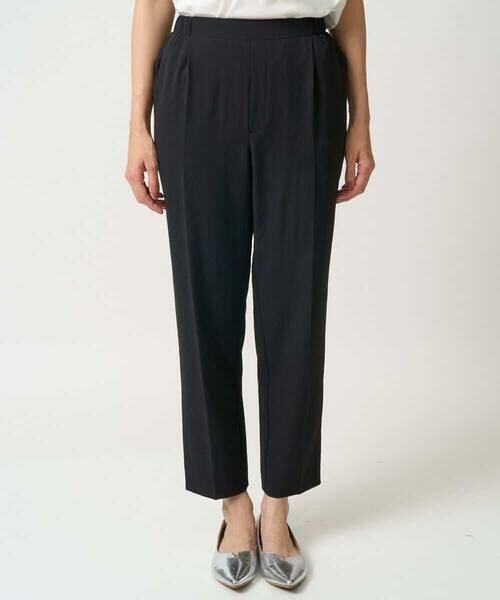 GEORGES RECH / ジョルジュ・レッシュ その他パンツ | [接触冷感/吸水速乾]ジョーゼットテーパードパンツ | 詳細2