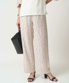 GEORGES RECH / ジョルジュ・レッシュ その他パンツ | シアージャガードサテンワイドパンツ