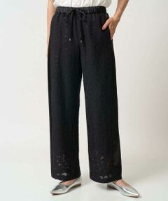 GEORGES RECH / ジョルジュ・レッシュ その他パンツ | シアージャガードサテンワイドパンツ