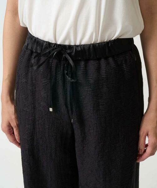 GEORGES RECH / ジョルジュ・レッシュ その他パンツ | シアージャガードサテンワイドパンツ | 詳細7