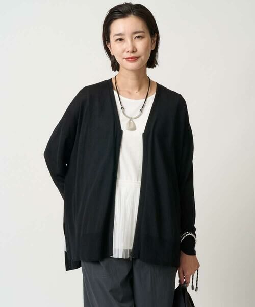 GEORGES RECH / ジョルジュ・レッシュ カーディガン・ボレロ | リラックスカーディガン | 詳細1