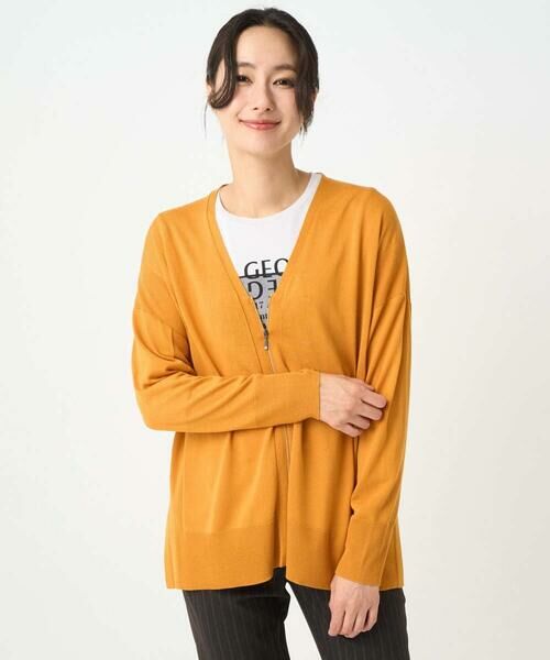 GEORGES RECH / ジョルジュ・レッシュ カーディガン・ボレロ | リラックスカーディガン | 詳細3