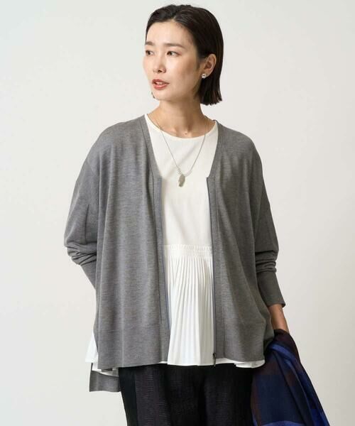 GEORGES RECH / ジョルジュ・レッシュ カーディガン・ボレロ | リラックスカーディガン | 詳細6