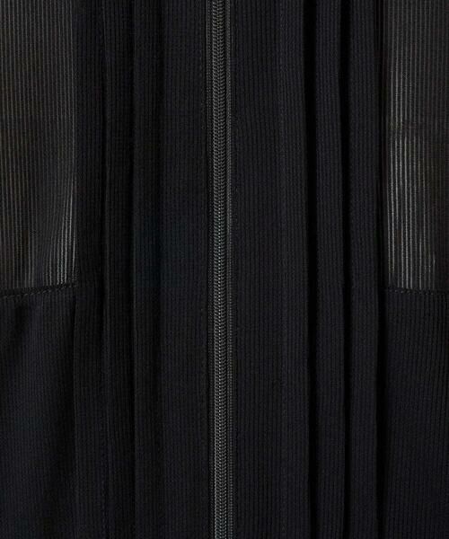 GEORGES RECH / ジョルジュ・レッシュ カーディガン・ボレロ | シアーストライプフードカーディガン | 詳細13