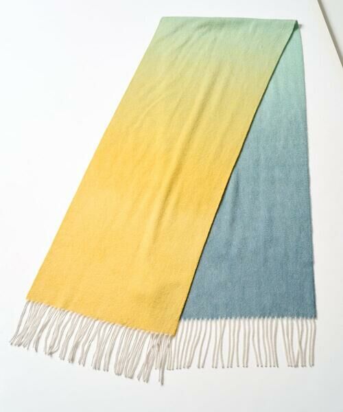 GEORGES RECH / ジョルジュ・レッシュ マフラー・ショール・スヌード・ストール | オンブレカラーウールストール | 詳細4