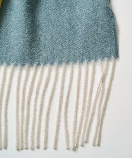 GEORGES RECH / ジョルジュ・レッシュ マフラー・ショール・スヌード・ストール | オンブレカラーウールストール | 詳細6