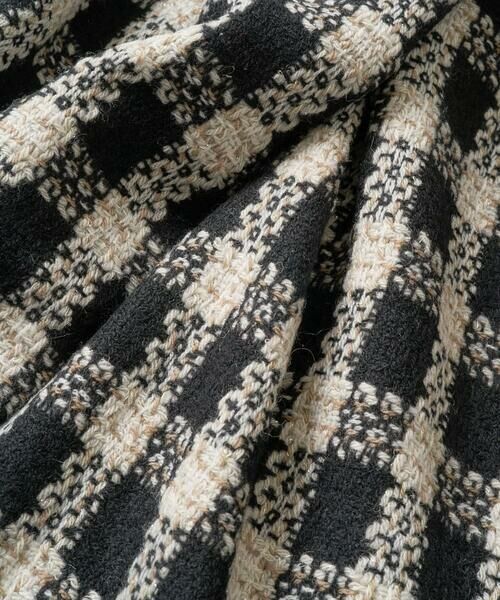 GEORGES RECH / ジョルジュ・レッシュ マフラー・ショール・スヌード・ストール | ラメツイードチェックウールストール | 詳細5