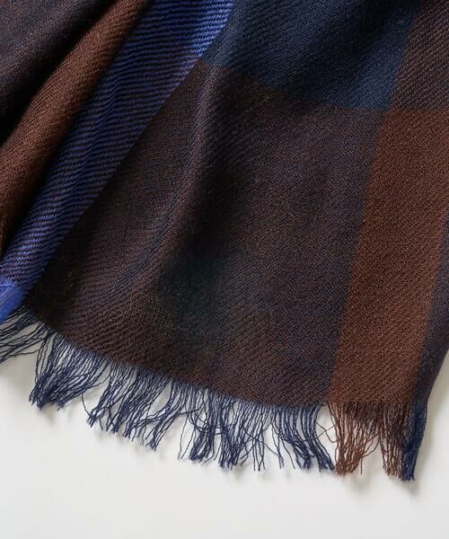 GEORGES RECH / ジョルジュ・レッシュ マフラー・ショール・スヌード・ストール | ウールチェックストール | 詳細3