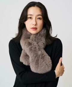 GEORGES RECH / ジョルジュ・レッシュ マフラー・ショール・スヌード・ストール | フェイクファーティペット