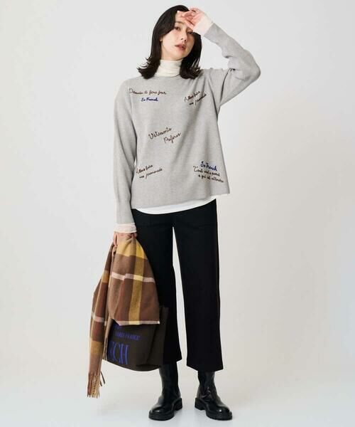 GEORGES RECH / ジョルジュ・レッシュ マフラー・ショール・スヌード・ストール | カシミヤタッチ大判チェックストール | 詳細6