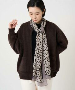 GEORGES RECH / ジョルジュ・レッシュ マフラー・ショール・スヌード・ストール | レオパードウールストール