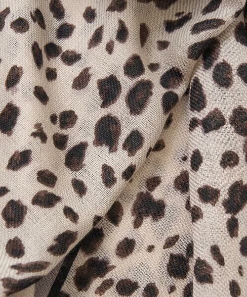 GEORGES RECH / ジョルジュ・レッシュ マフラー・ショール・スヌード・ストール | レオパードウールストール | 詳細5