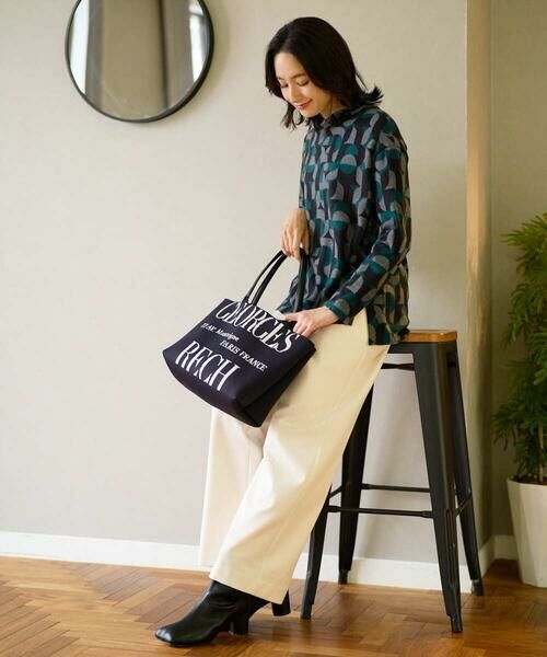 GEORGES RECH / ジョルジュ・レッシュ トートバッグ | ロゴニットトートバッグ | 詳細10