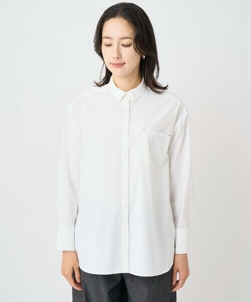 GEORGES RECH / ジョルジュ・レッシュ シャツ・ブラウス | [日本製]ストレッチタイプライターシャツ | 詳細7
