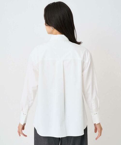 GEORGES RECH / ジョルジュ・レッシュ シャツ・ブラウス | [日本製]ストレッチタイプライターシャツ | 詳細9