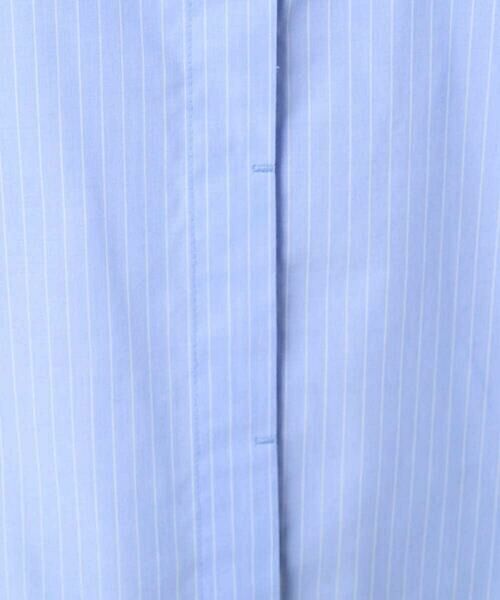 GEORGES RECH / ジョルジュ・レッシュ シャツ・ブラウス | [日本製]タイプライターストライプバンドカラーシャツ | 詳細9