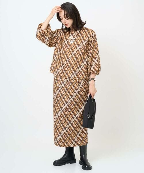 GEORGES RECH / ジョルジュ・レッシュ シャツ・ブラウス | [日本製]フェザーバルーンスリーブブラウス | 詳細13