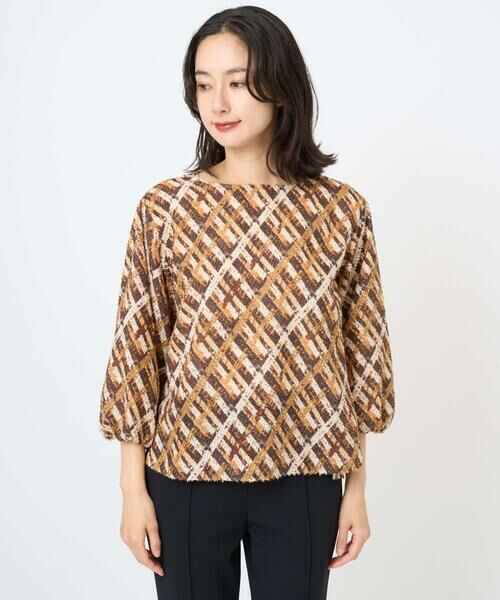 GEORGES RECH / ジョルジュ・レッシュ シャツ・ブラウス | [日本製]フェザーバルーンスリーブブラウス | 詳細4