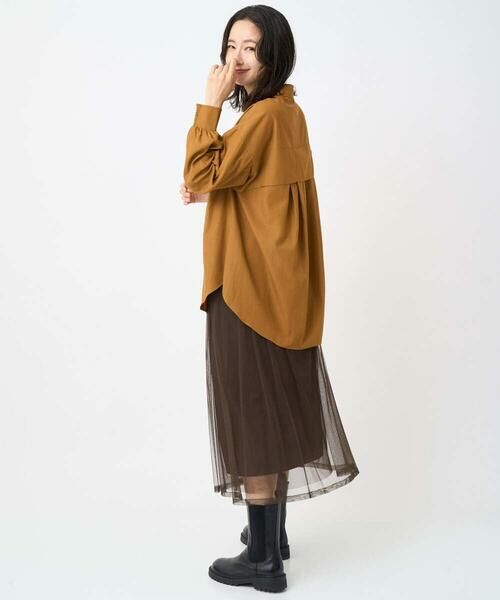 GEORGES RECH / ジョルジュ・レッシュ シャツ・ブラウス | フリルヨークバックタックブラウス | 詳細10