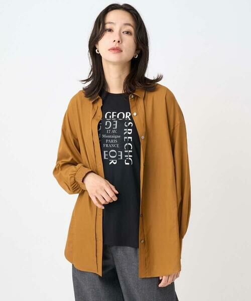 GEORGES RECH / ジョルジュ・レッシュ シャツ・ブラウス | フリルヨークバックタックブラウス | 詳細18