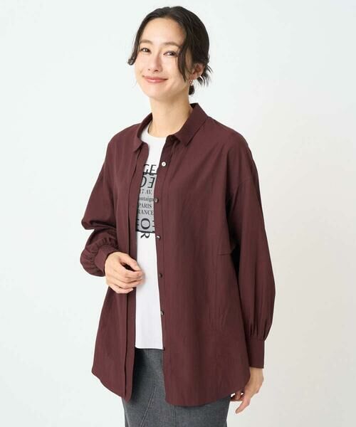 GEORGES RECH / ジョルジュ・レッシュ シャツ・ブラウス | フリルヨークバックタックブラウス | 詳細19