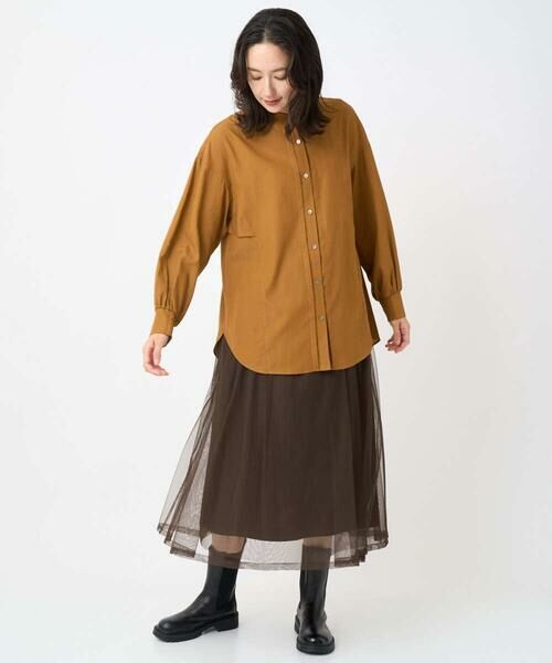 GEORGES RECH / ジョルジュ・レッシュ シャツ・ブラウス | フリルヨークバックタックブラウス | 詳細9