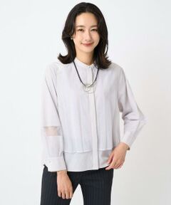 GEORGES RECH / ジョルジュ・レッシュ シャツ・ブラウス | シアーチュールレイヤードブラウス