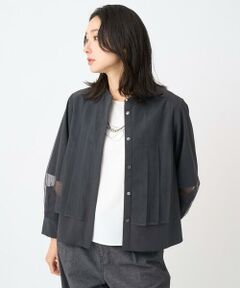 GEORGES RECH / ジョルジュ・レッシュ シャツ・ブラウス | シアーチュールレイヤードブラウス