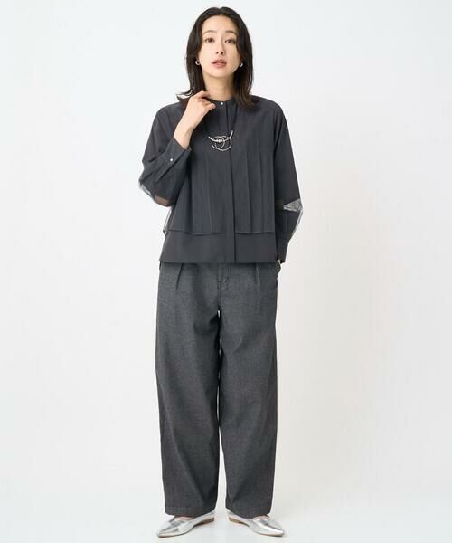 GEORGES RECH / ジョルジュ・レッシュ シャツ・ブラウス | シアーチュールレイヤードブラウス | 詳細12