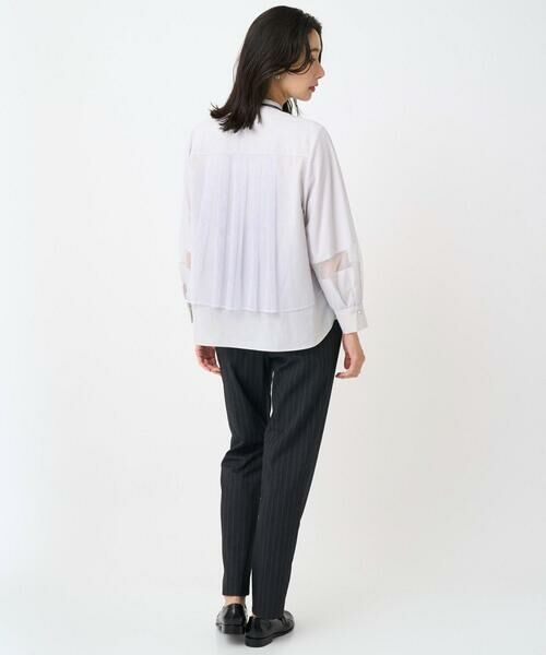 GEORGES RECH / ジョルジュ・レッシュ シャツ・ブラウス | シアーチュールレイヤードブラウス | 詳細15