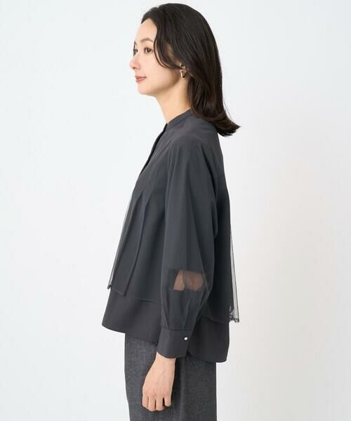 GEORGES RECH / ジョルジュ・レッシュ シャツ・ブラウス | シアーチュールレイヤードブラウス | 詳細5