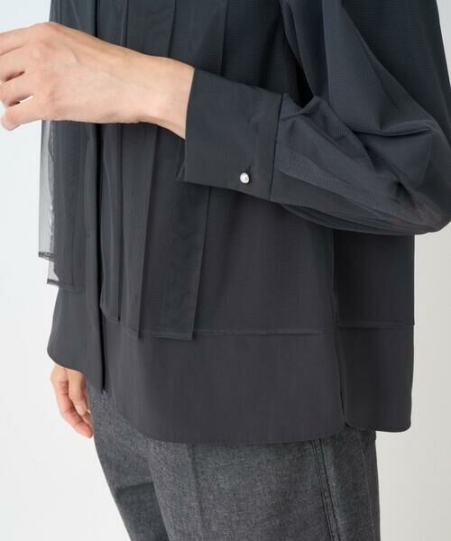 GEORGES RECH / ジョルジュ・レッシュ シャツ・ブラウス | シアーチュールレイヤードブラウス | 詳細9