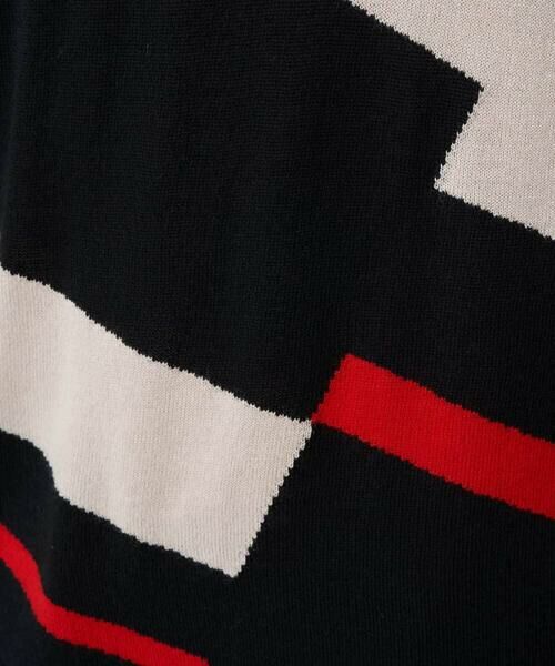 GEORGES RECH / ジョルジュ・レッシュ ニット・セーター | レクタングルインターシャニット | 詳細18