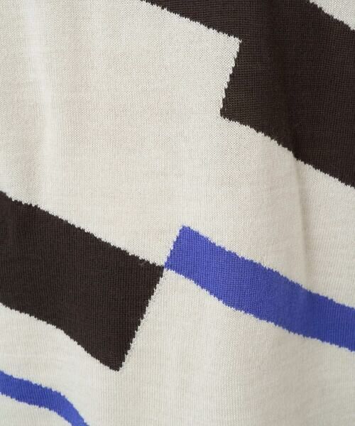 GEORGES RECH / ジョルジュ・レッシュ ニット・セーター | レクタングルインターシャニット | 詳細19