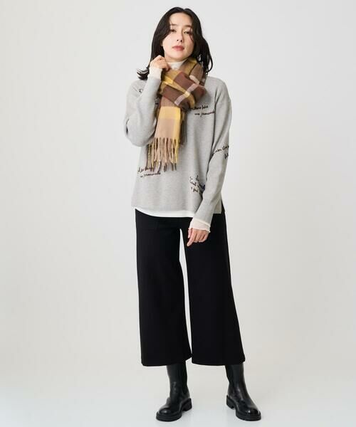 GEORGES RECH / ジョルジュ・レッシュ ニット・セーター | ロゴ刺繍ウールニット | 詳細13