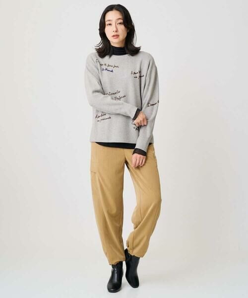 GEORGES RECH / ジョルジュ・レッシュ ニット・セーター | ロゴ刺繍ウールニット | 詳細16