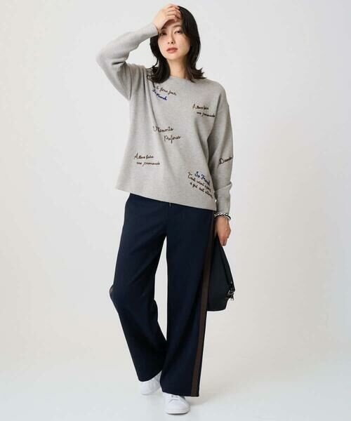 GEORGES RECH / ジョルジュ・レッシュ ニット・セーター | ロゴ刺繍ウールニット | 詳細19