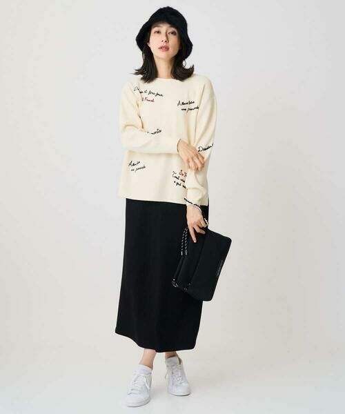 GEORGES RECH / ジョルジュ・レッシュ ニット・セーター | ロゴ刺繍ウールニット | 詳細21