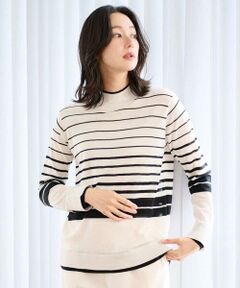 GEORGES RECH / ジョルジュ・レッシュ ニット・セーター | [アンサンブル対応]ウォッシャブルウールセミハイネックニット