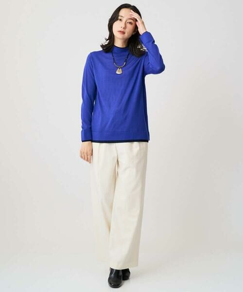 GEORGES RECH / ジョルジュ・レッシュ ニット・セーター | [アンサンブル対応]ウォッシャブルウールセミハイネックニット | 詳細29