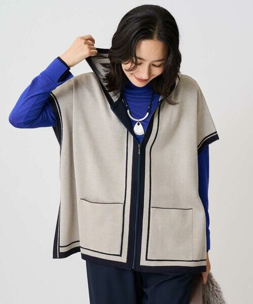 GEORGES RECH / ジョルジュ・レッシュ ニット・セーター | [アンサンブル対応]ウォッシャブルウールセミハイネックニット | 詳細4