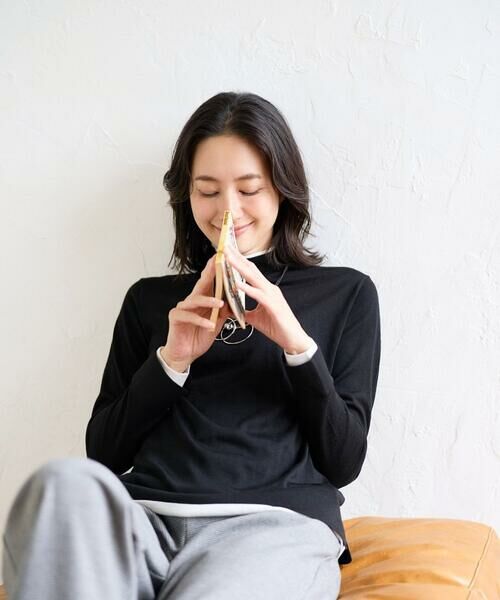 GEORGES RECH / ジョルジュ・レッシュ ニット・セーター | [アンサンブル対応]ウォッシャブルウールセミハイネックニット | 詳細5