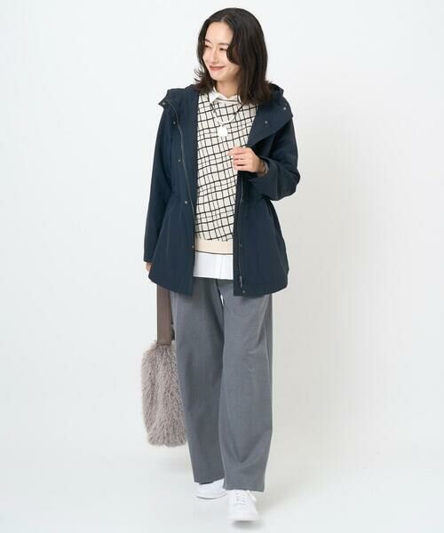 GEORGES RECH / ジョルジュ・レッシュ ニット・セーター | [日本製]配色デザイン8分袖ジャージーニット | 詳細18