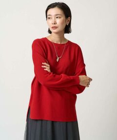 GEORGES RECH / ジョルジュ・レッシュ ニット・セーター | [日本製]ガーター編みニットプルオーバー