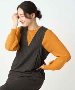 GEORGES RECH / ジョルジュ・レッシュ ニット・セーター | [日本製]ガーター編みニットプルオーバー